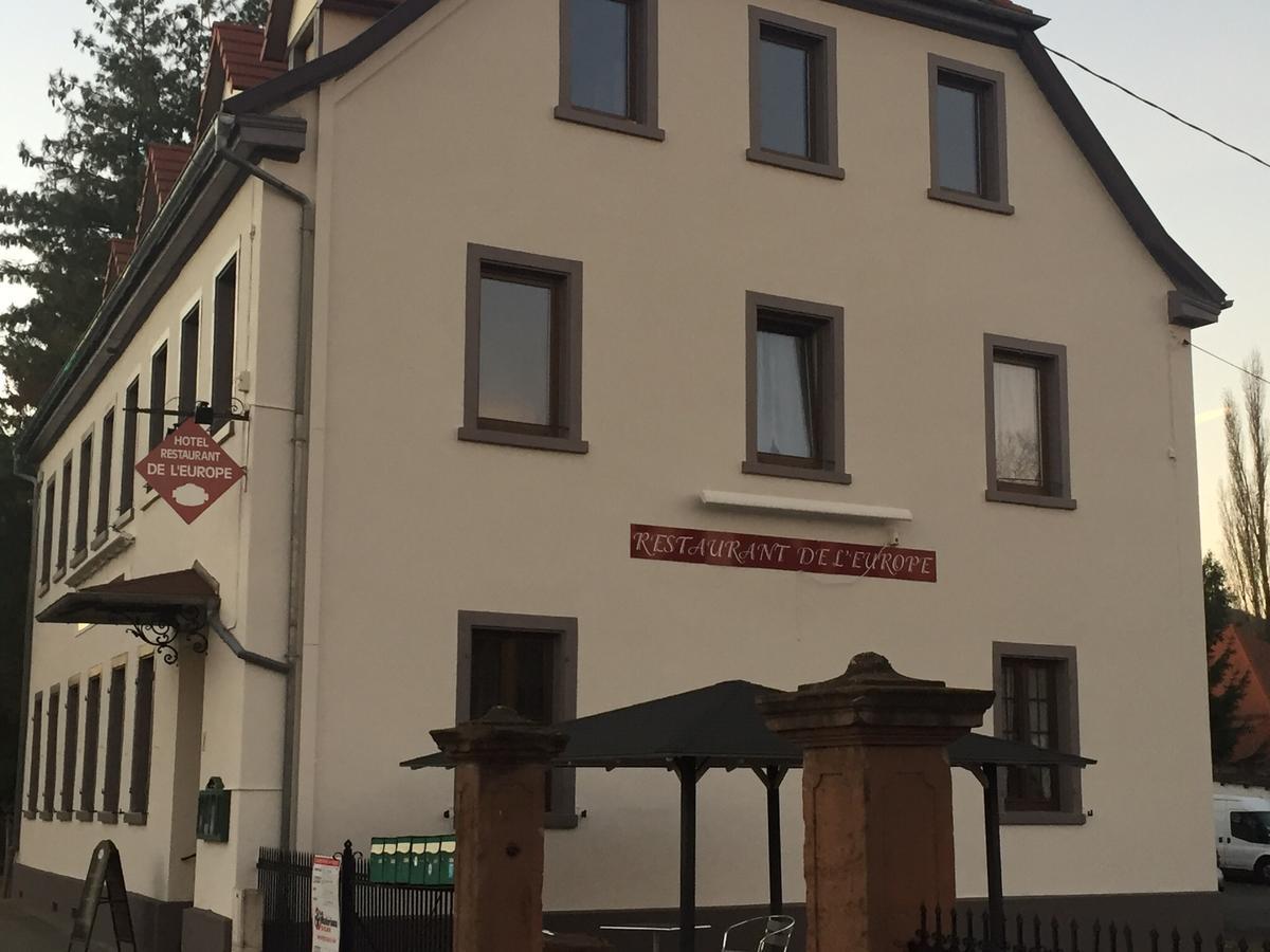 Hotel Restaurant De L'Europe 비상부르 외부 사진