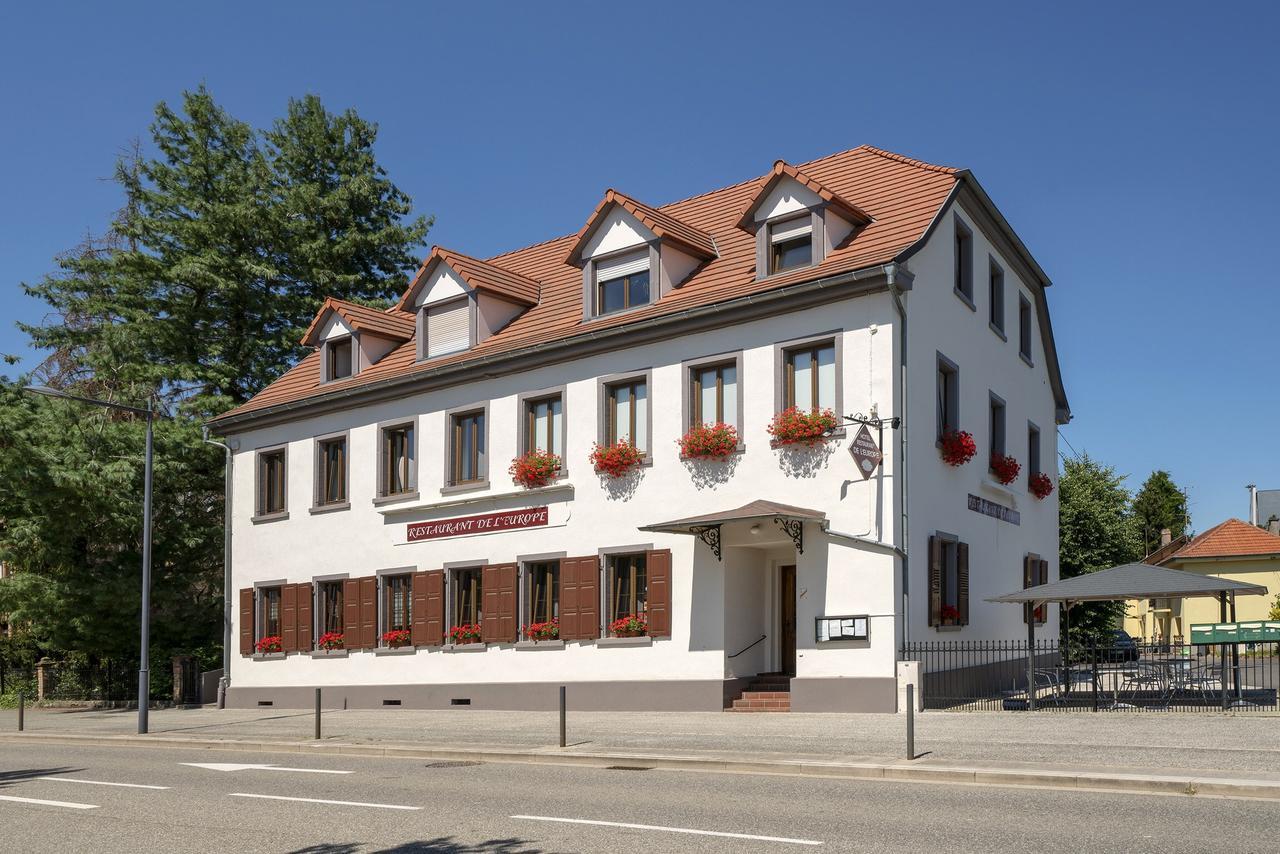 Hotel Restaurant De L'Europe 비상부르 외부 사진